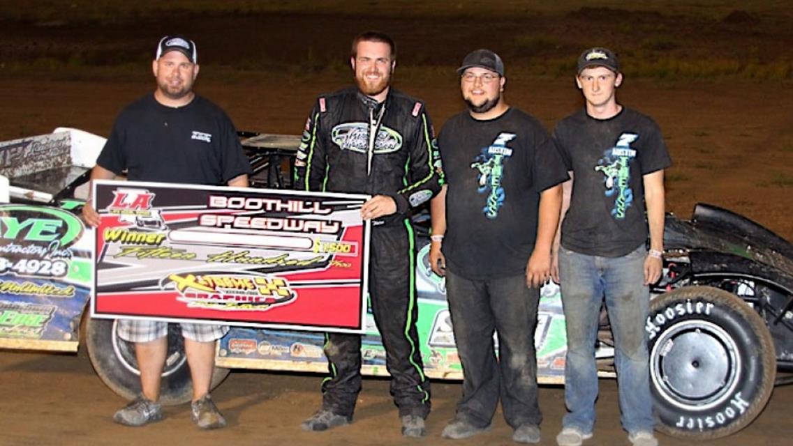 Austin Theiss Tops Louisiana Late Model Series Field at Boothill Speedway