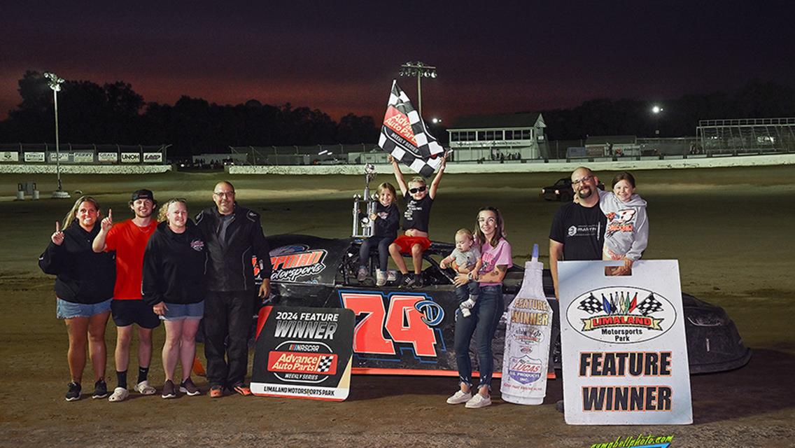 Anderson and Sherman wrap up points titles, while Dippman, Woodling, and Heyder grab feature wins