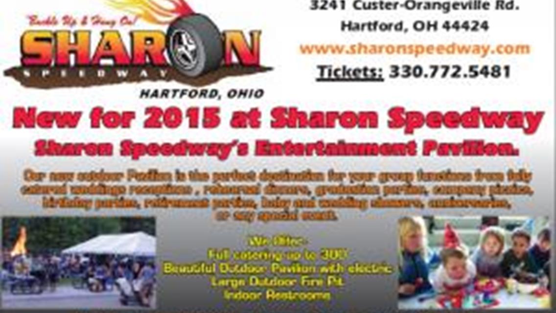Let Sharon Speedway cater an event for you in 2015