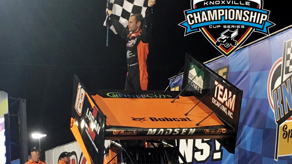 Ian Madsen celebrates second Knoxville points title