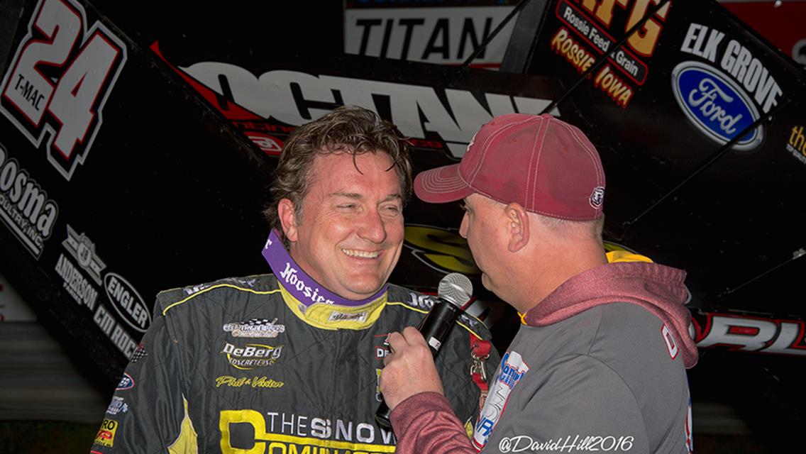 Terry McCarl Claims Sprint Invaders Event in Oskaloosa!