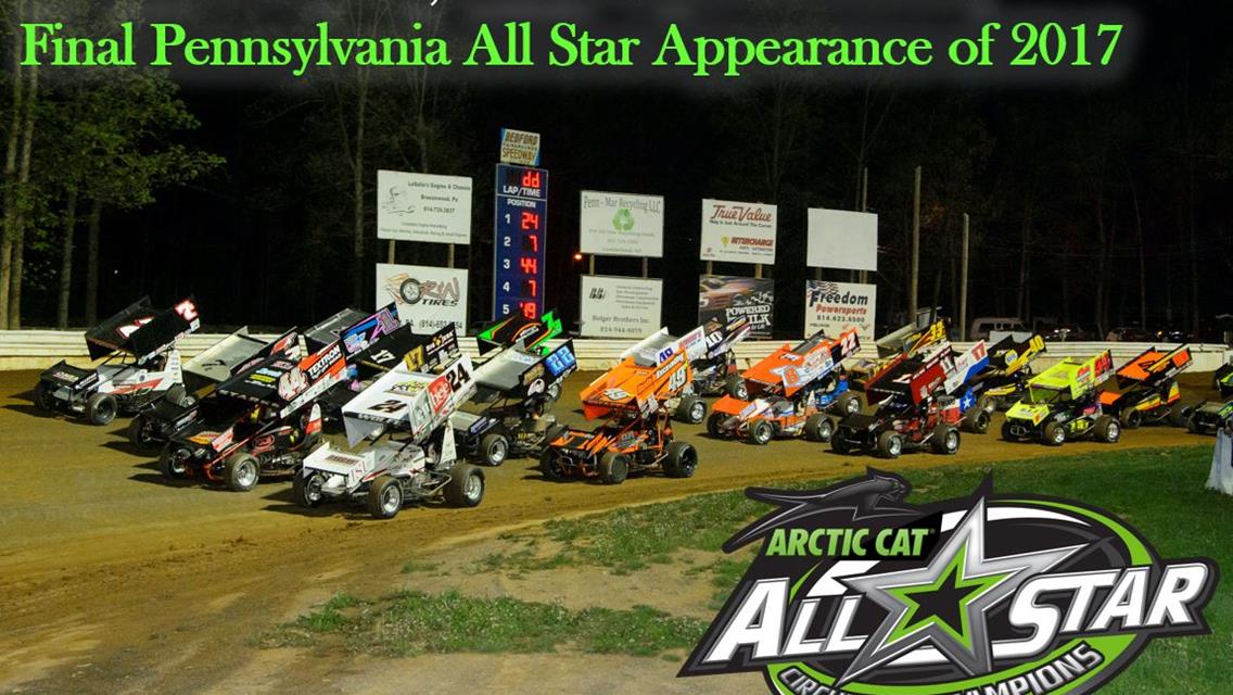 Selinsgrove, Bedford on deck; Pennsylvania welcomes Arctic Cat All Stars for final visit of 2017