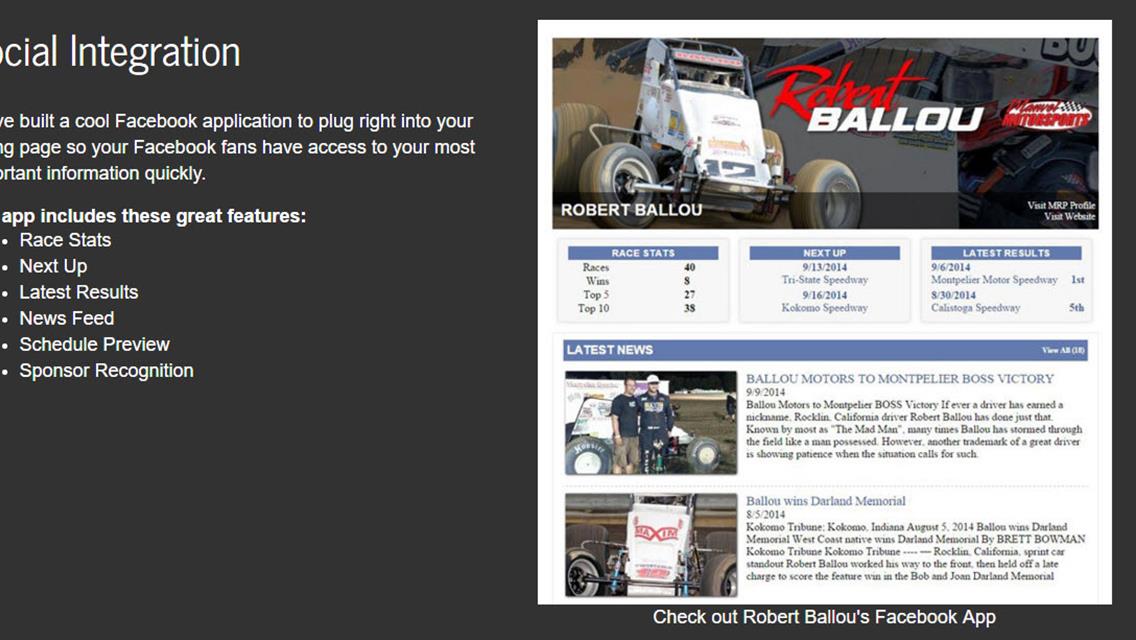 DRIVERS!  Update your profile/bio page!!