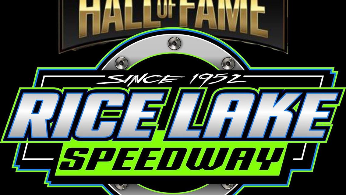 Rice Lake Speedway Announces 2025 Hall of Fame Additions