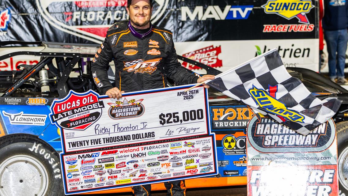 Thornton Scores First Career Hagerstown Victory