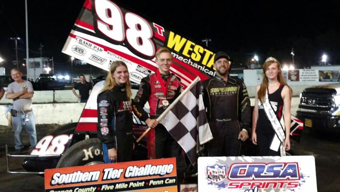 JASHEMBOWSKI CLAIMS FIRST CRSA FEATURE WIN AT OCFS - 6/11/16