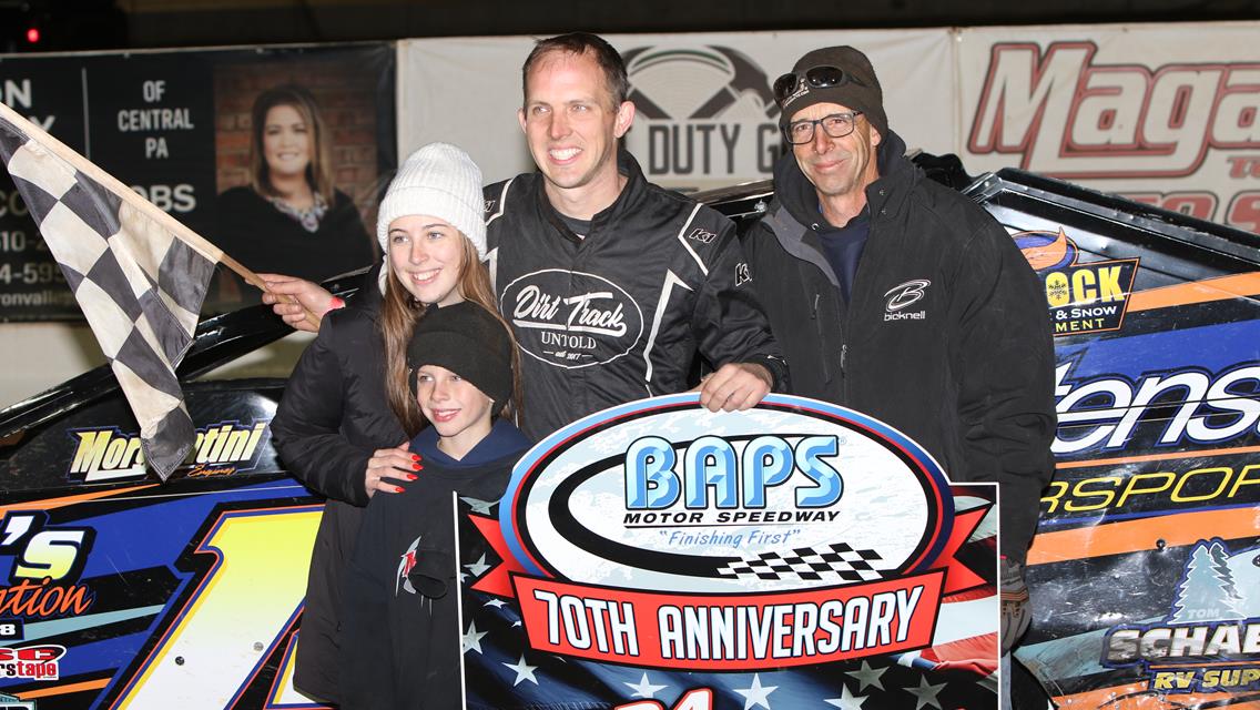 Zearfoss Breaks Through with Sprint Showdown Victory at BAPS Motor Speedway