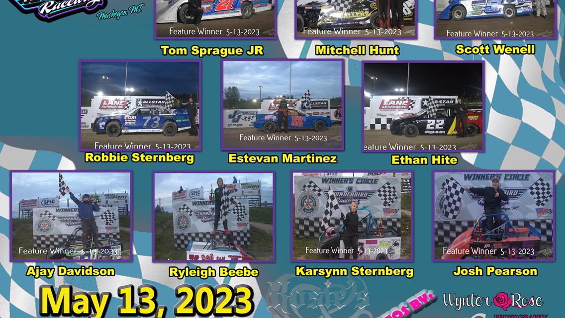 Congratulations to our Feature Winners for May 13, 2023