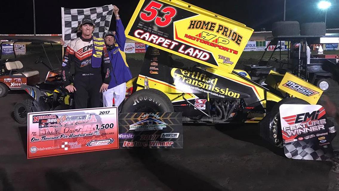 Dover Earns Seventh Victory in 12 Races During 43-Day Span