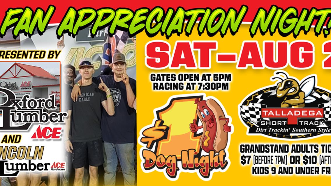 Talladega Short Track | August 2nd!