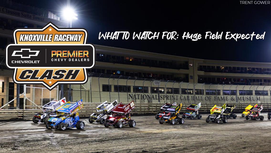 WHAT TO WATCH FOR: Huge Field Expected for World of Outlaws Spring Knoxville Trip