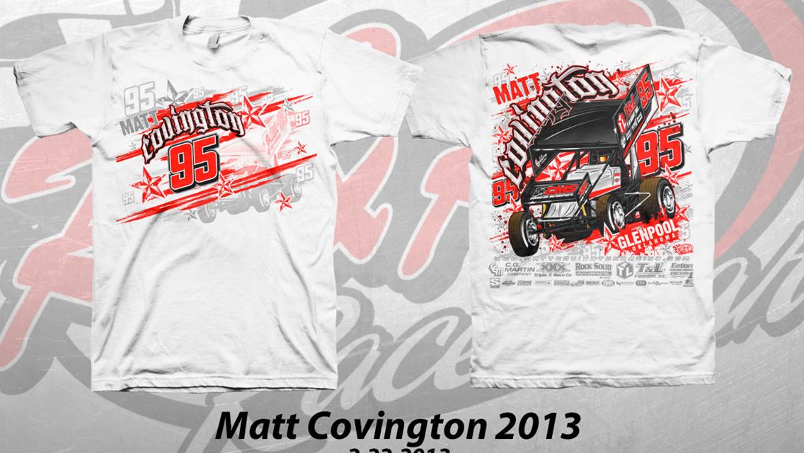 Matt Covington 2013 Holiday Merchandise Sale!!!