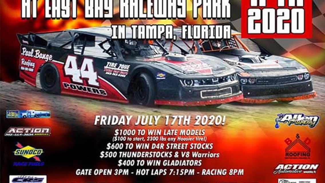 Rock&#39;n July Throwdown now at East Bay Raceway Park