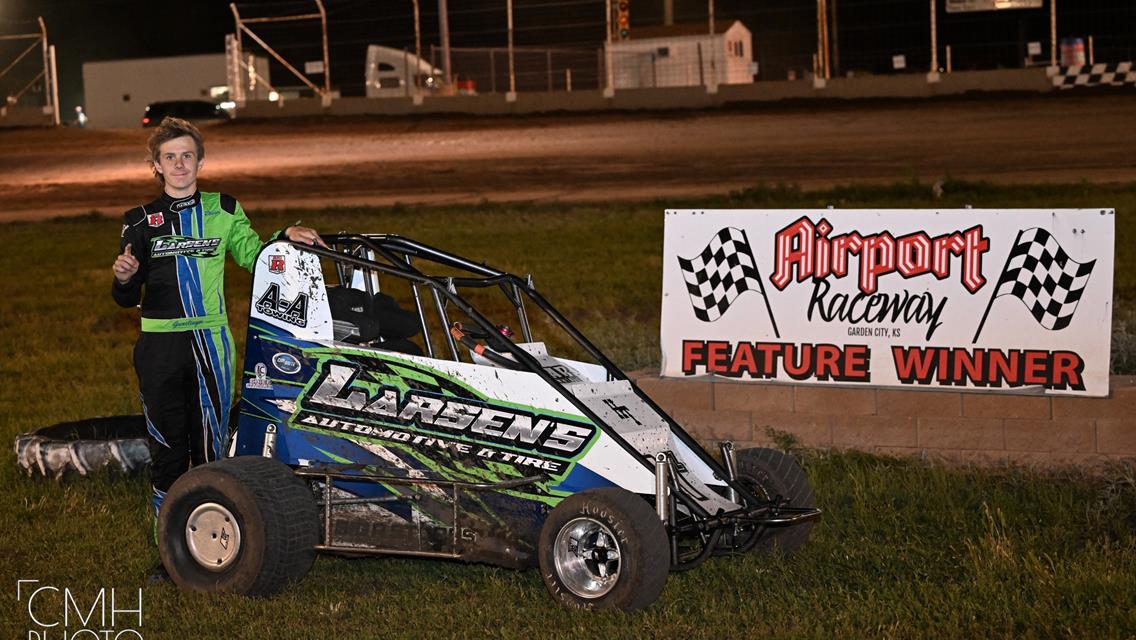 Larsen, Zeller, Mullens, and Larsen Land Victory at Airport Raceway!