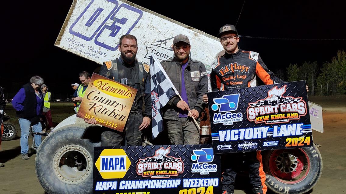 Underdog Nick Comeau Scores First SCoNE Win at Unity Raceway