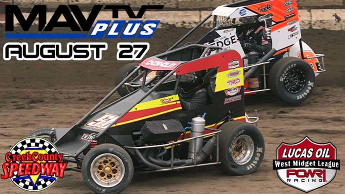 POWRi West Shifts Race Date at Creek County Speedway to August 27