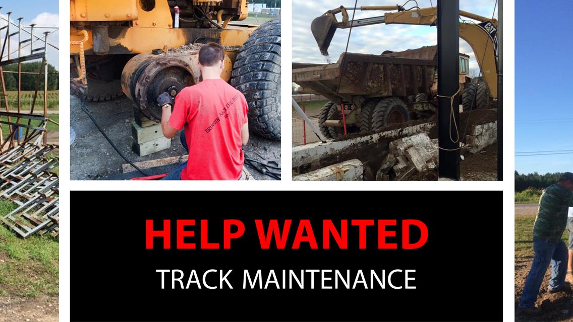 Help Waned - Track Maintenance