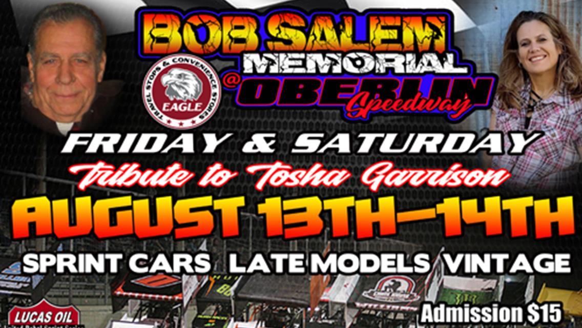United Rebel Sprint Series Approaches Bob Salem Memorial at Oberlin Speedway Friday and Saturday