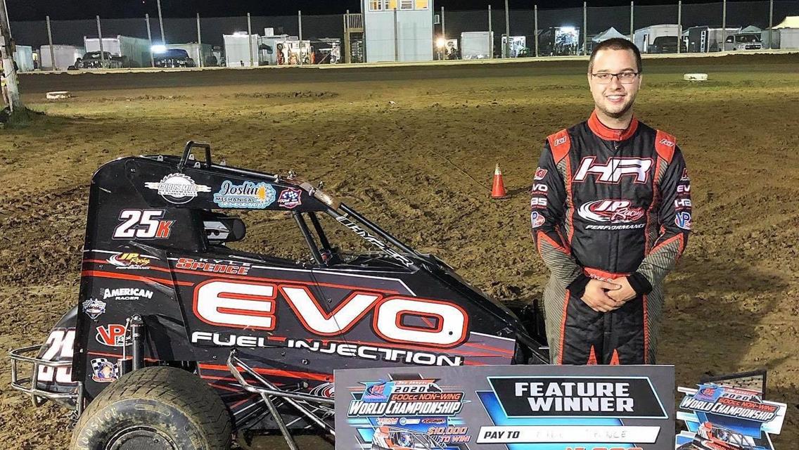 Kyle Spence Captures PE3 Non-Wing World Championship Opener at Circus City Speedway