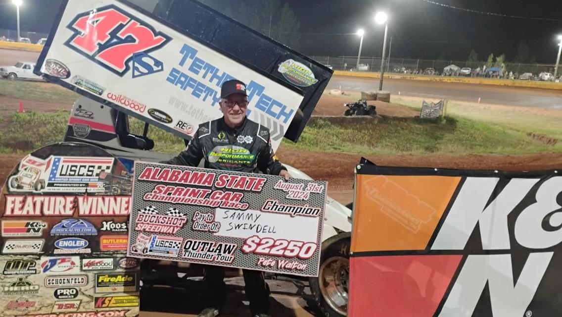 SAMMY SWINDELL PICKS UP USCS BUCKSHOT WIN