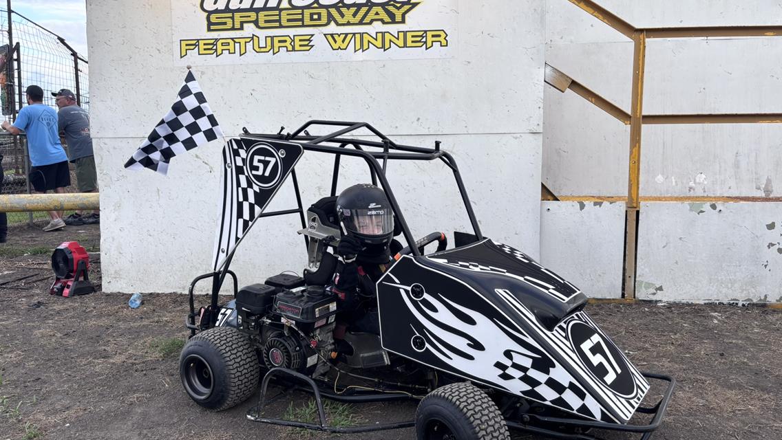 #57 Mighty Kart - Blake Queeney - Gulf Coast Speedway 7.5.25