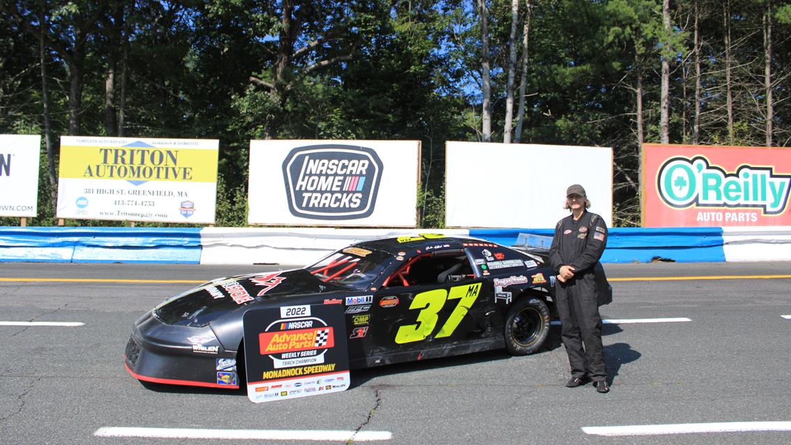CHAMPIONS CROWNED AT MONADNOCK SPEEDWAY Monadnock Speedway Saturday, September 17, event story