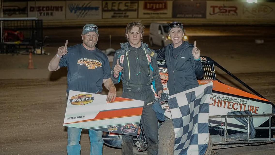Dustin Cormany and Dayton Shelton Win with POWRi SWEM at Adobe Mountain