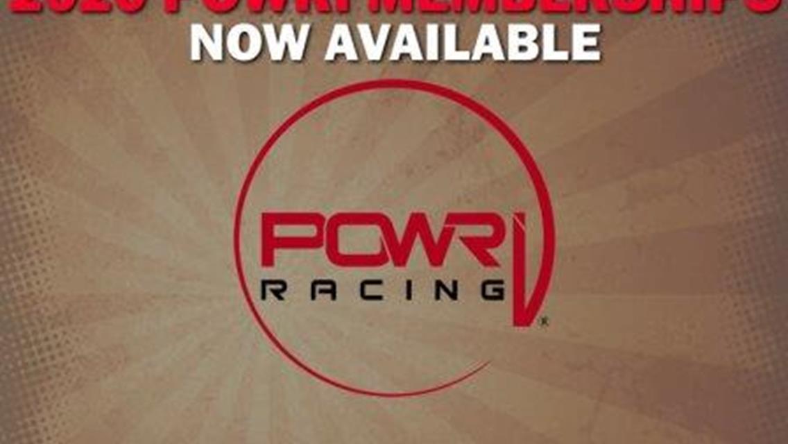 2020 POWRi Membership Available Now for all Divisions