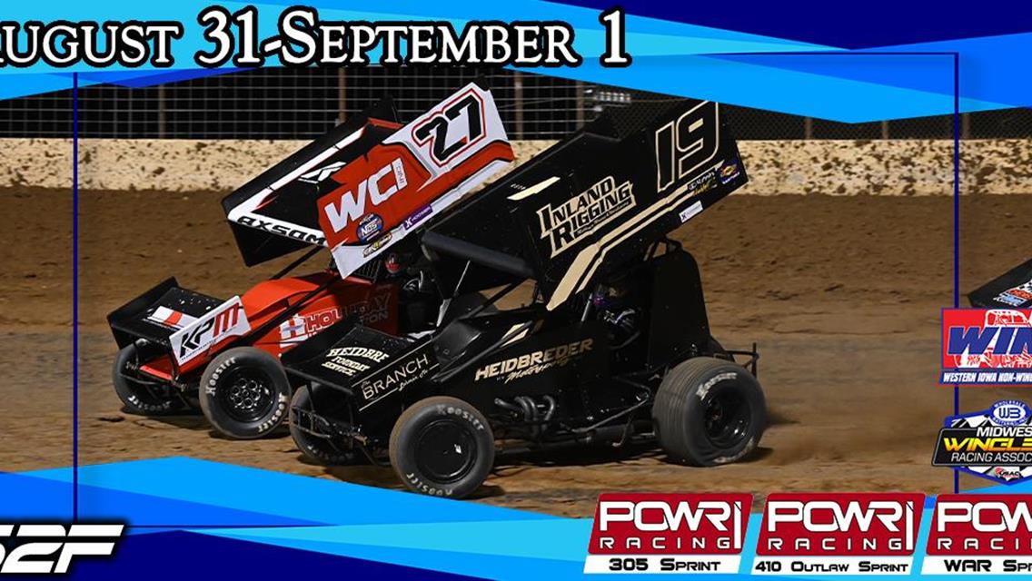 Lake Ozark Speedway’s Triple Sprint Showdown Returns August 31-Septemeber 1