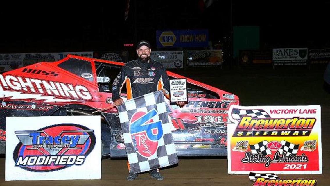 Chris Hile Wins Third Brewerton Speedway Modified Feature, Jimmy Phelps Track Champion
