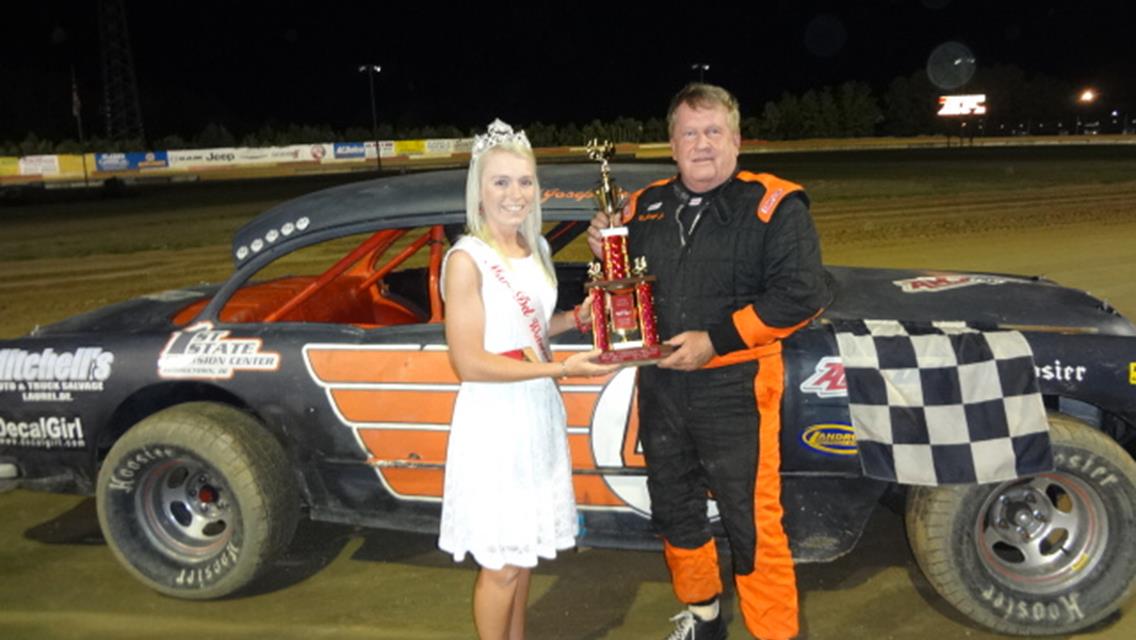 MEL JOSEPH, JR. &amp; DWAYNE HECK GET WINS BEFORE RAIN SATURDAY NIGHT AT DELAWARE