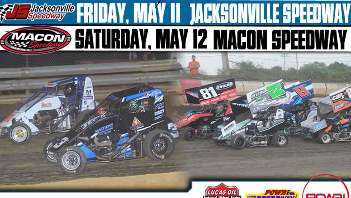 POWRi Midgets Heading To Macon This Saturday