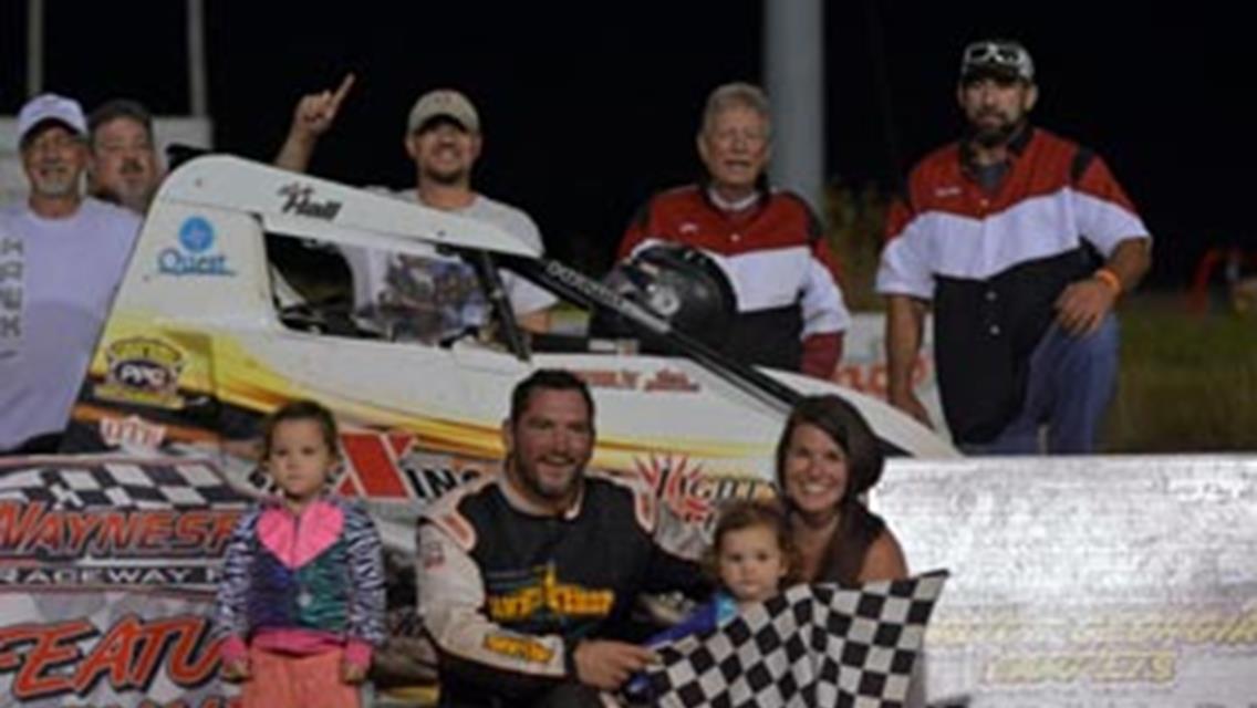 Hall wins feature and championship at Waynesfield