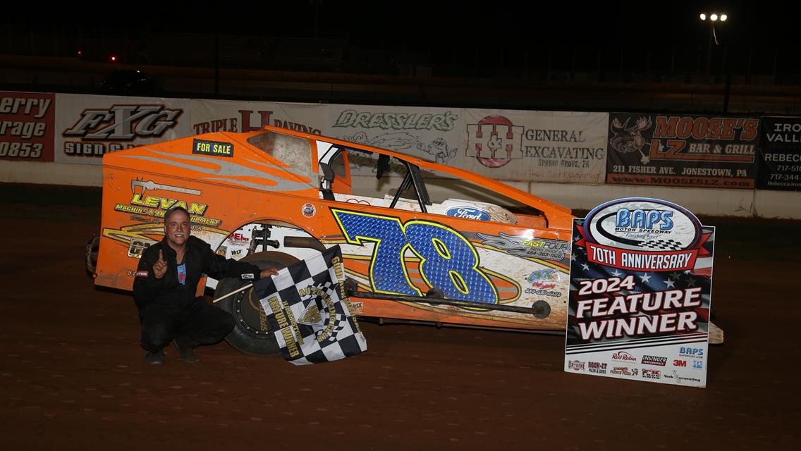 Tony Jackson Sweeps, Troy Conrad&#39;s First Victory, Snook, Davis and Cantrell Tack on Another Feature Win at BAPS!