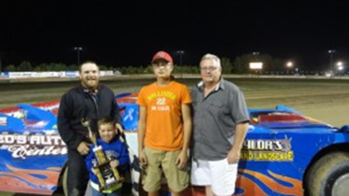 BILLY THOMPSON LEADS WIRE TO WIRE FOR 2ND CRATE MODEL VICTORY