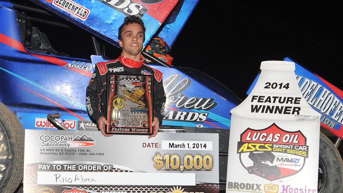 Rico Abreu Pockets $10,000 with Lucas Oil ASCS at Cocopah