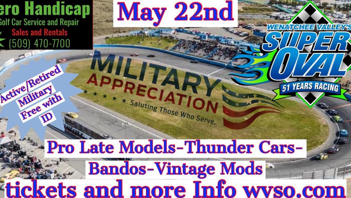 May 22 Military Appreciation Night