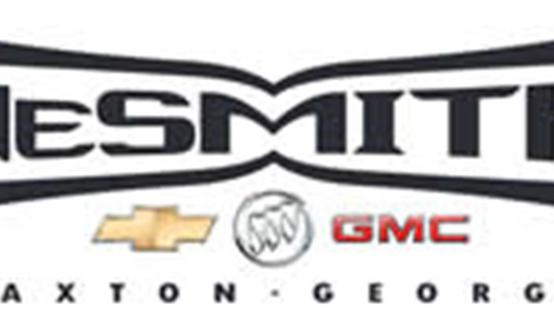NeSMITH CHEVROLET, BUICK, GMC IN CLAXTON, GA SIGNS ON AS TRACK SPONSOR