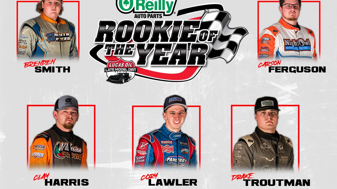 Five Drivers to Compete for O’Reilly Auto Parts Rookie of the Year in 2024