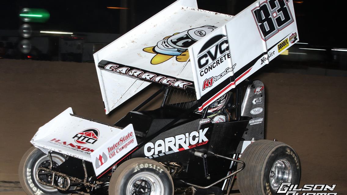 Tanner Carrick Scores Top-10 with Lucas Oil ASCS National Series