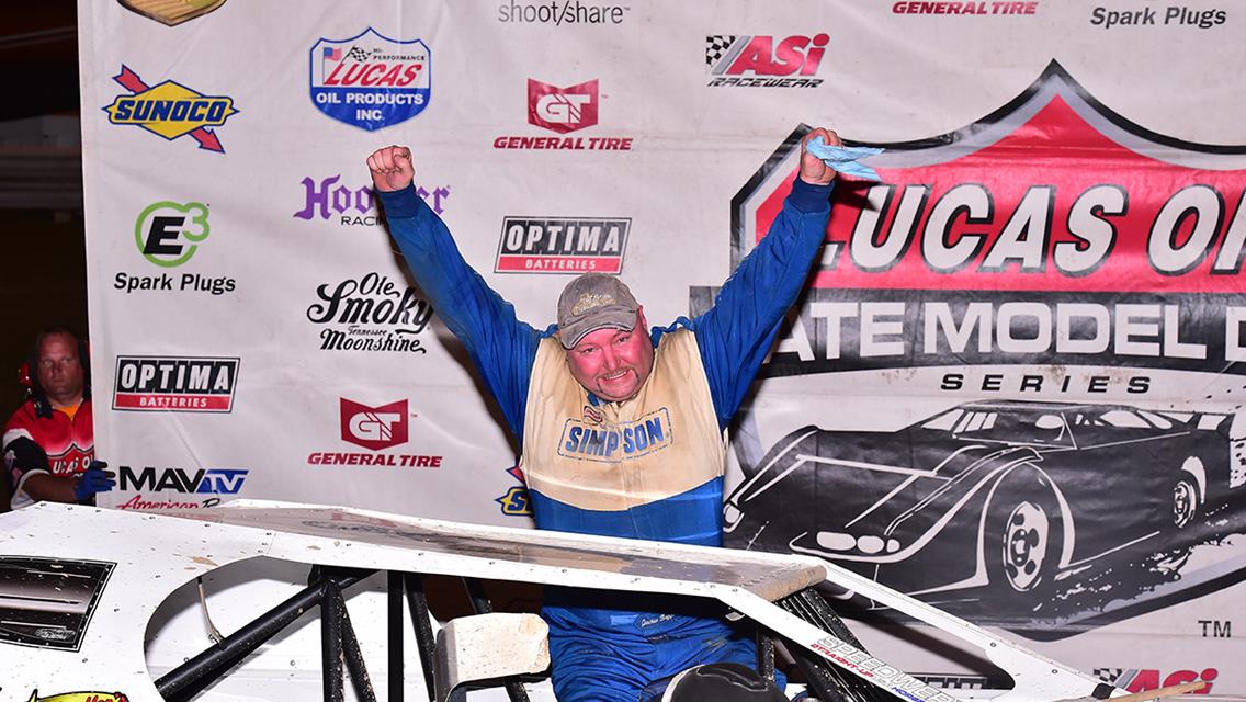 Jackie Boggs Blasts to Lucas Oil Victory on Saturday Night at Portsmouth Raceway Park