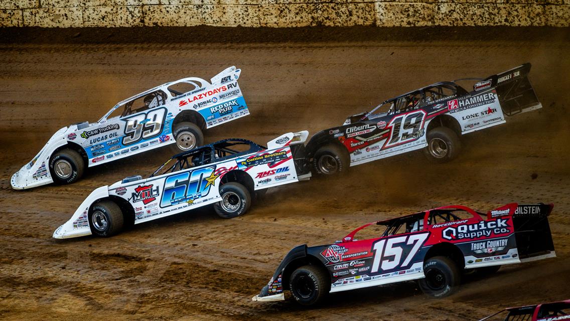 Atomic Speedway (Chillicothe, OH) – Lucas Oil Late Model Dirt Series – Independence 50 – July 4th, 2025. (Heath Lawson Photo)