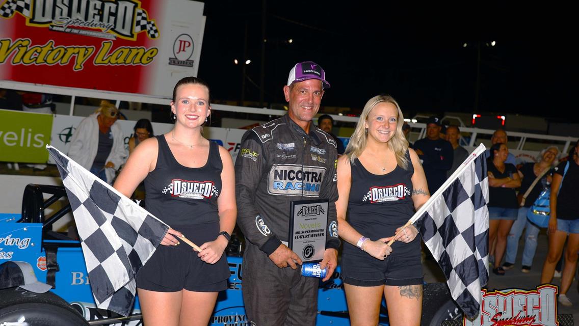 Otto Sitterly Ties Mike Ordway with Record Sixth $10,000 Mr. Novelis Supermodified Title