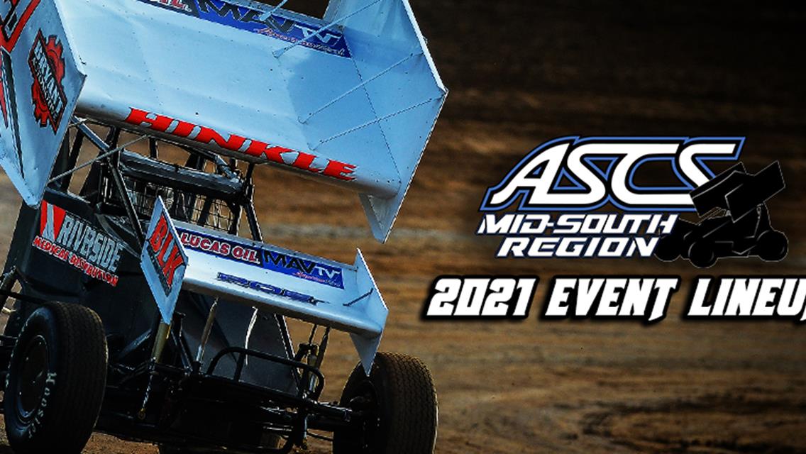 2021 ASCS Mid-South Lineup Revealed