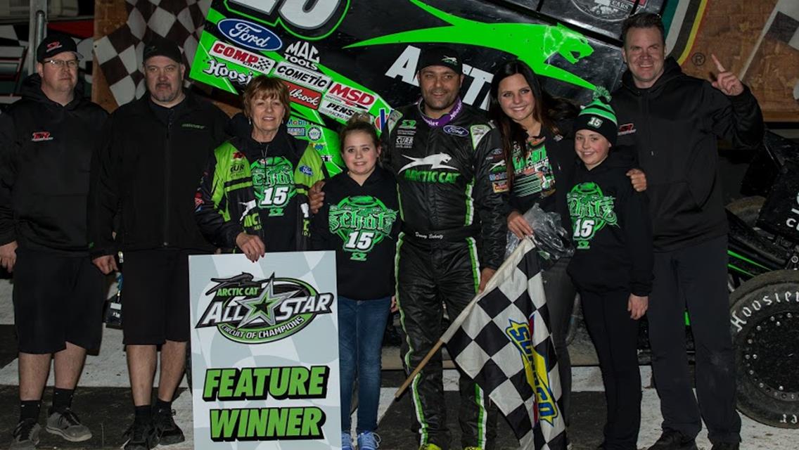 Schatz takes All Stars Series opener at Bubba