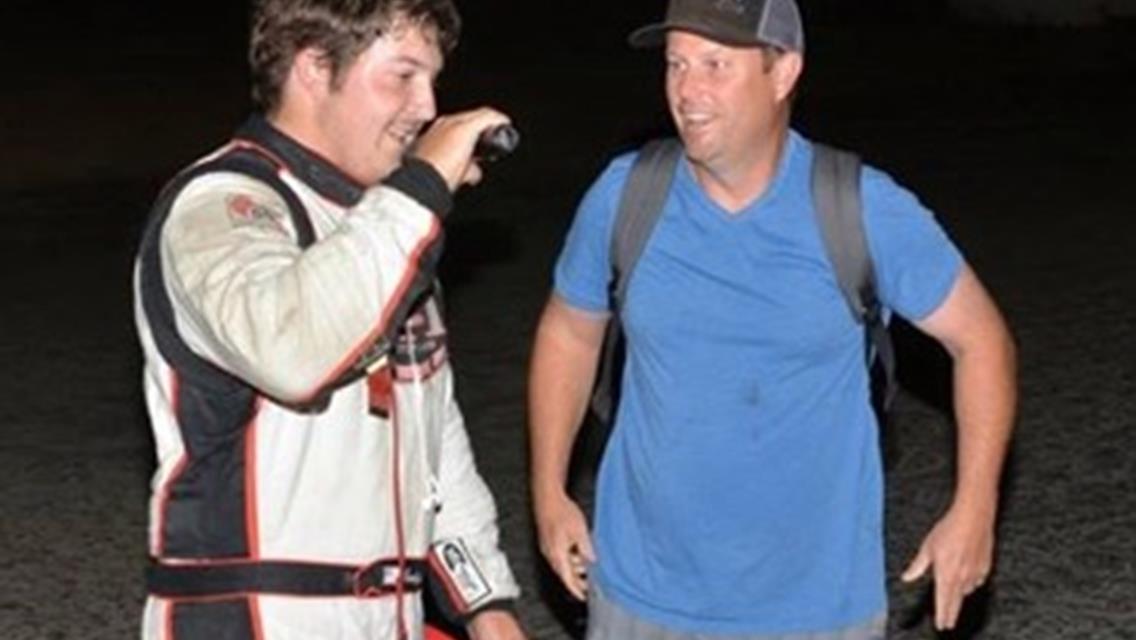 Cody Lamar Earns His First Career Sprint Car Win