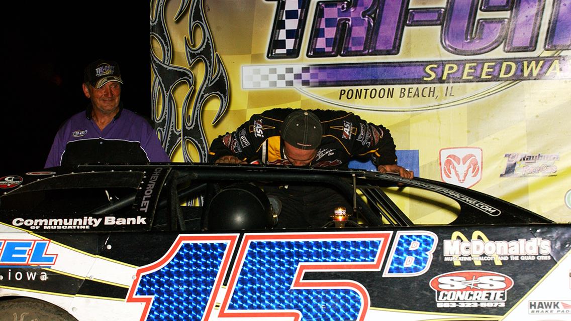 Brian Birkhofer Remains Unstoppable in May, Takes Home Fedex 50 at Tri City Speedway