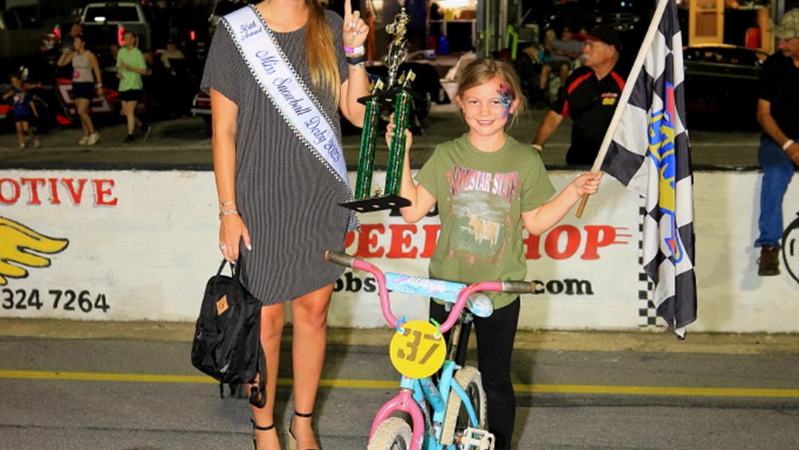Winners of Kids Bike Races with Photos