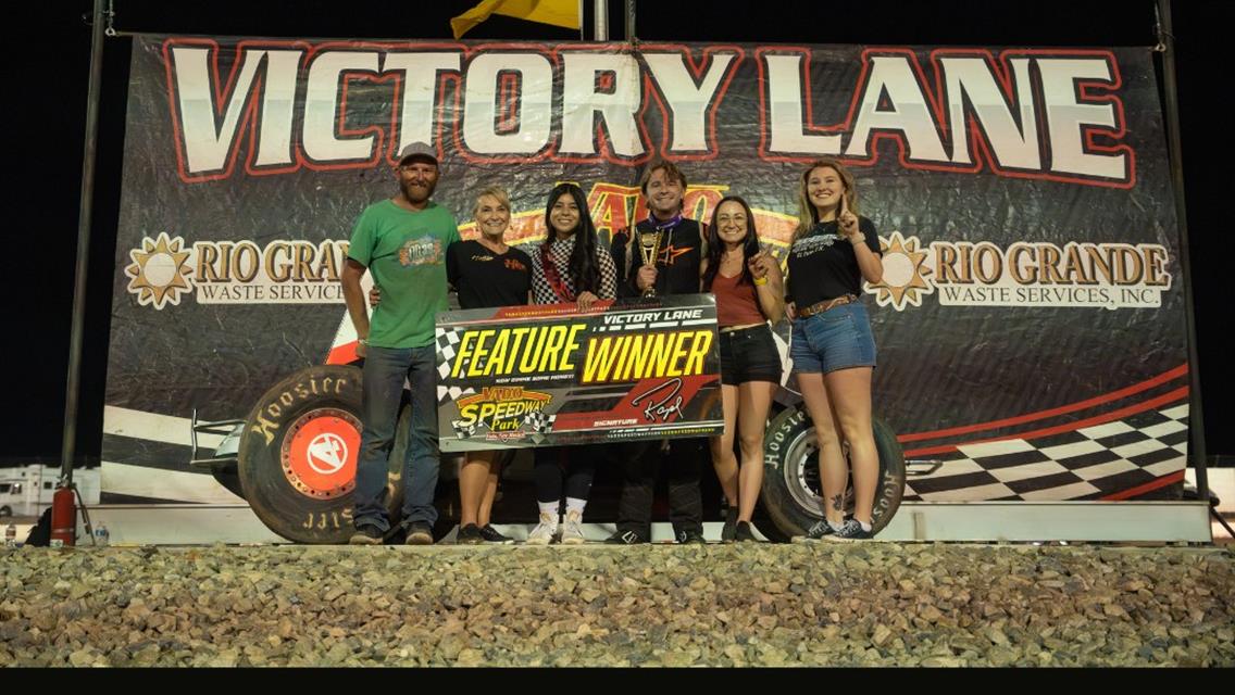 Dylan Harris Dominates in Win with Sunset Grill POWRi Vado Non-Wing Sprints
