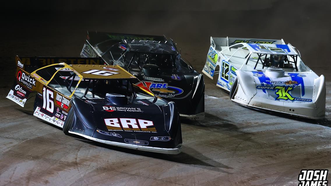 Volusia Speedway Park (De Leon Springs, FL) – World of Outlaw Late Model Series – DIRTcar Nationals – February 10th-15th, 2025. (Josh James Artwork)